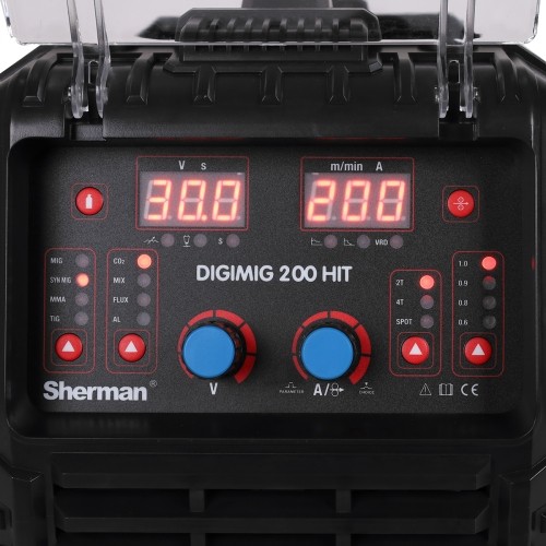 Synergic welder Sherman DIGIMIG 200 HIT