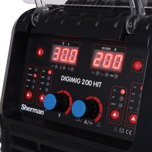 Synergic welder Sherman DIGIMIG 200 HIT