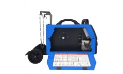 MIG 200 SMART inverter welder with wheels and cylinder shelf
