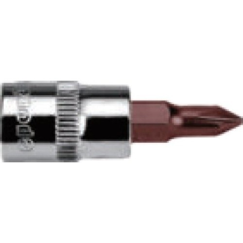 1/4" Dr. PHILLIPS bit socket 37L - Nr.2