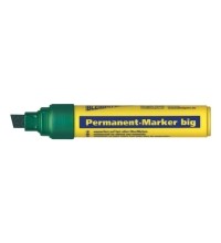 Permanent marker, crossed 4-12mm, 1pcs -  Žalia 