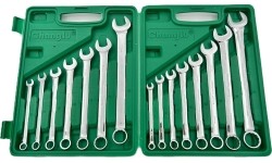 Combination wrench set 15pcs (8-24mm)(BMC)