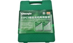Combination wrench set 15pcs (8-24mm)(BMC)