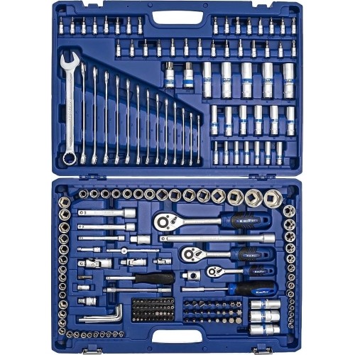 1/4" + 3/8" + 1/2" Dr. Socket wrench set 218pcs.