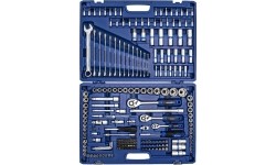 1/4" + 3/8" + 1/2" Dr. Socket wrench set 218pcs.