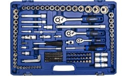 1/4" + 3/8" + 1/2" Dr. Socket wrench set 218pcs.