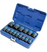 1/2" Dr. Impact socket set 15pcs.
