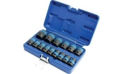 1/2" Dr. Impact socket set 15pcs.