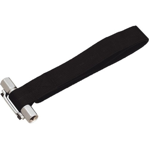 Tepalo filtro raktas su dirželiu 3/8" & 1/2"