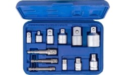 1/4" + 3/8" + 1/2" + 3/4" Adapterių rinkinys 12vnt.