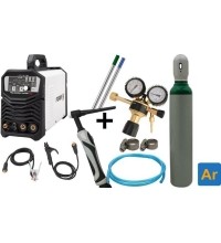SUPER OFFER! Welding maschine FORBY® TIG 200MX AC/DC + Ar cylinder 8l with accessories