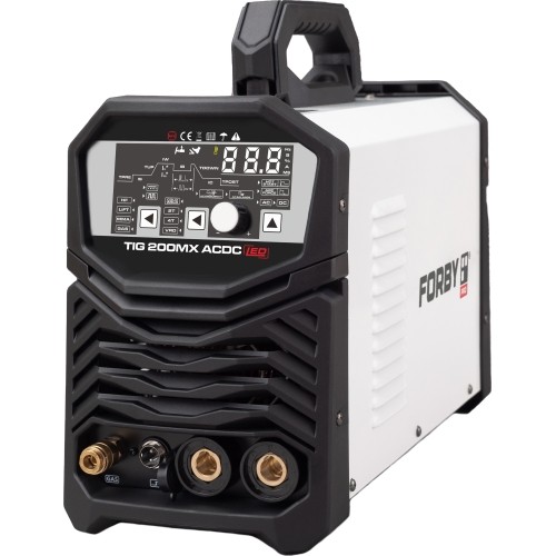 SUPER OFFER! Welding maschine FORBY® TIG 200MX AC/DC + Ar cylinder 8l with accessories