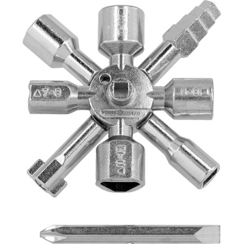 Universalus raktas elektros spintoms 10in1