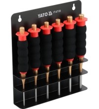Pin punch set 6pcs