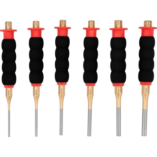 Pin punch set 6pcs