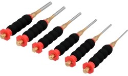 Pin punch set 6pcs