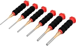 Pin punch set 6pcs