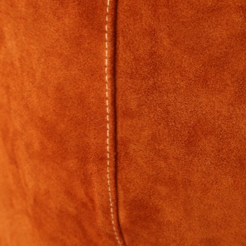 Welding apron, leather, orange