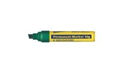 Permanent marker, crossed 4-12mm, 1pcs -  Žalia 