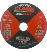 Cutting disc Globe 125x22.2 steel - 1.6mm