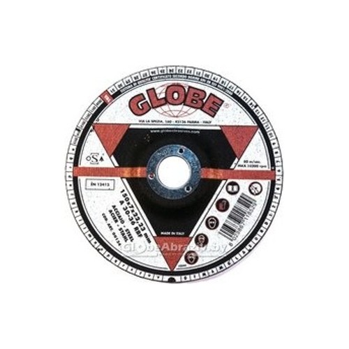 Pjovimo diskas Globe 125x22.2, juodam metalui - 1.6mm