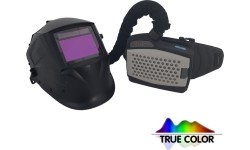 Welding panel Sherman-profi V4, TRUE COLOR, self-darkening, with PAPR air supply system