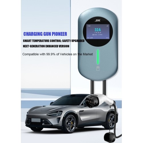 EV įkrovimo stotelė 22kW 32A TYPE2 WiFi BT