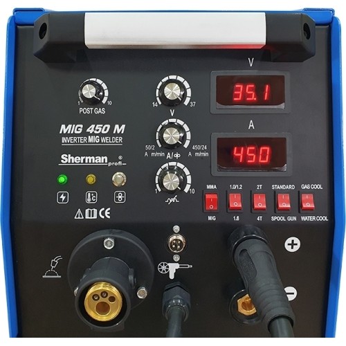 Inverter welder Sherman MIG 450M/4R