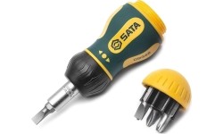 Screwdriver with interchangeable bits (7pcs)