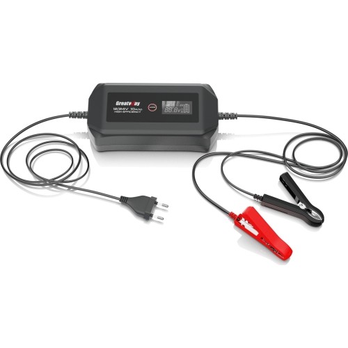 Battery charger LCD 12/24V 10A 240Ah