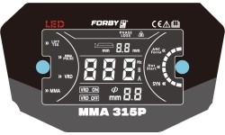 Inverterinis suvirinimo aparatas FORBY® MMA 315P LED       