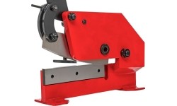 Giljotina lakštiniam metalui ir strypams HS-8, peilio ilgis 200 mm 
