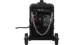Inverter welder DUALMIG 210 S4 with wheels and cylinder shelf
