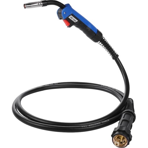 Inverter welder DUALMIG 210 S4 with wheels and cylinder shelf