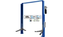 Clearfloor 2-post lift with electromagnetic release, 4.0t