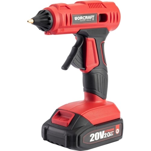 Akumuliatorinis klijų pistoletas WORCRAFT 20V LI-ION