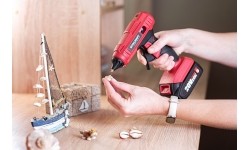 Akumuliatorinis klijų pistoletas WORCRAFT 20V LI-ION
