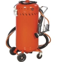 Sandblaster 28 gallon (106l) with vacuum suction