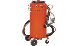 Sandblaster 28 gallon (106l) with vacuum suction