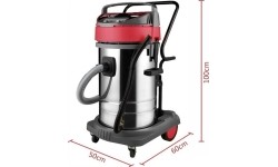 Dulkių siurblys WORCRAFT 80l 3000W