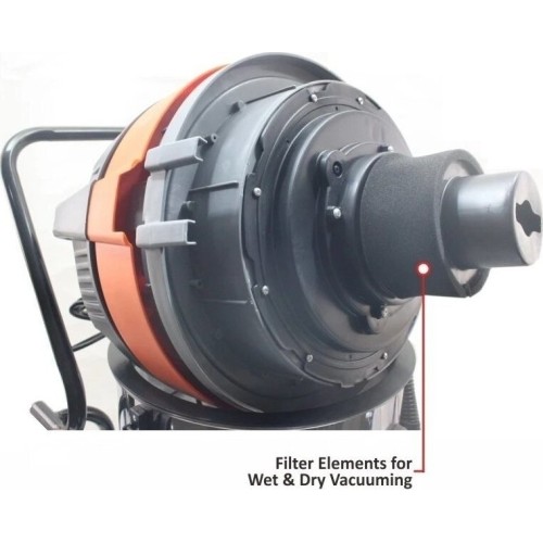 Dulkių siurblys WORCRAFT 80l 3000W