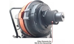 Dulkių siurblys WORCRAFT 80l 3000W