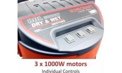 Dulkių siurblys WORCRAFT 80l 3000W