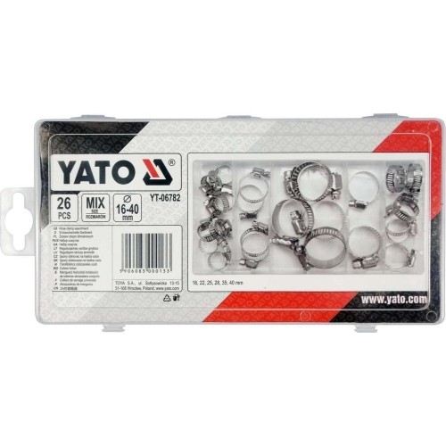 Twisted cable clamps set (26pcs)(16-40mm)