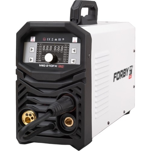 PRODUCT PACK Inverter welding machine FORBY® MIG 210FX + CO2 cylinder 8l with accessories