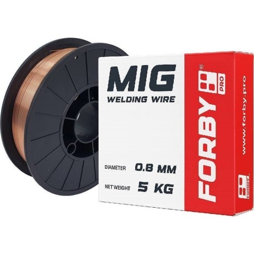 SUPER PASIŪLYMAS! Pusautomačio KOMPLEKTAS FORBY® MIG 210FX LED (sinerginis) + CO2 balionas 8l su priedais