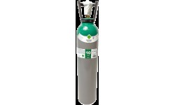 TIG welding accessory set: filled 10 l Argon cylinder, Ar/Co2 reducer, gas hose, tungsten electrodes, clamps