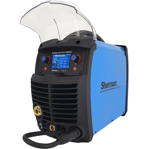 Inverterinis suvirinimo aparatas Sherman DIGIMIG 205 LCD SYNERGIC
