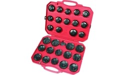 Oil filter cap wrench set 26pcs.