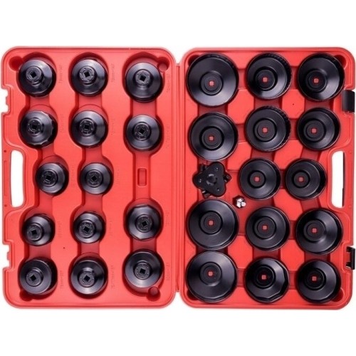 Oil filter cap wrench set 26pcs.